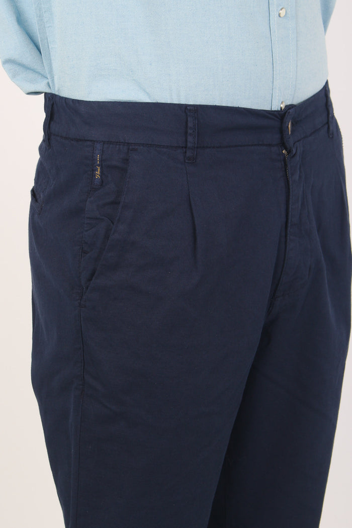 Pantalone Chino Pence Blu-6
