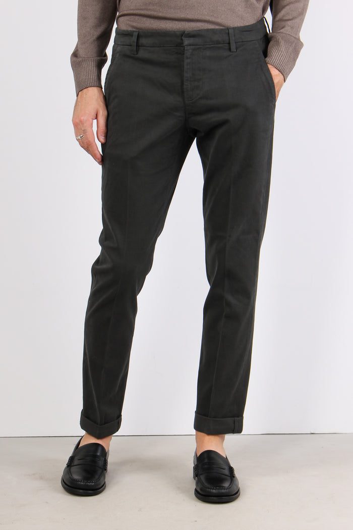 Gaubert Pantalone Gabardina Antracite-2