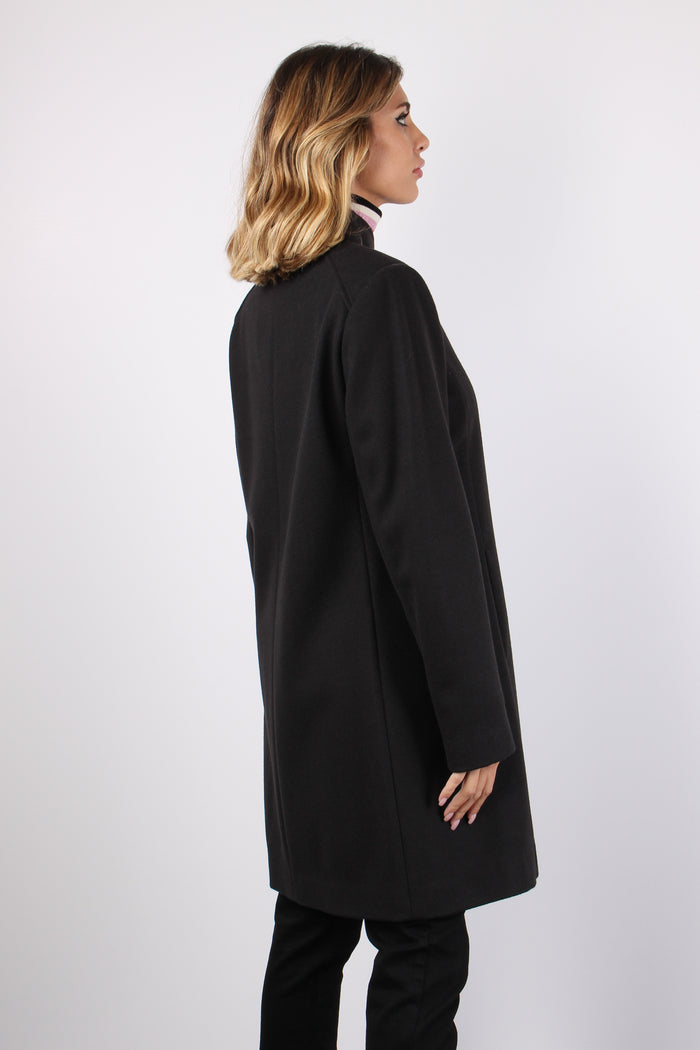 Cappotto Sfiancato Nero-5