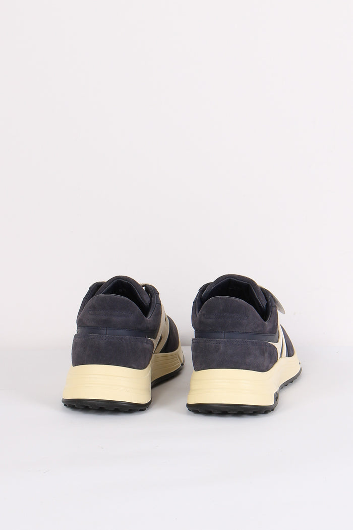 Sneaker Hyperlight Camoscio Blu/bianco-3