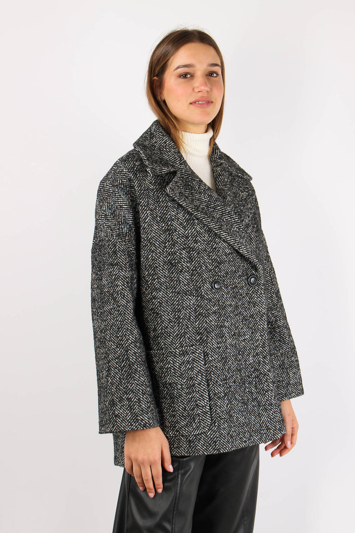 Caban Corto Resca Panna/nero-9