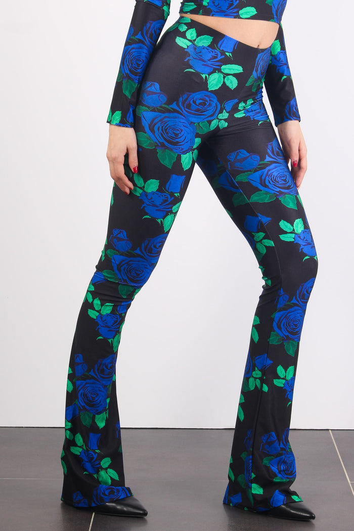 Leggings Zampa Fantasia Fiori-5