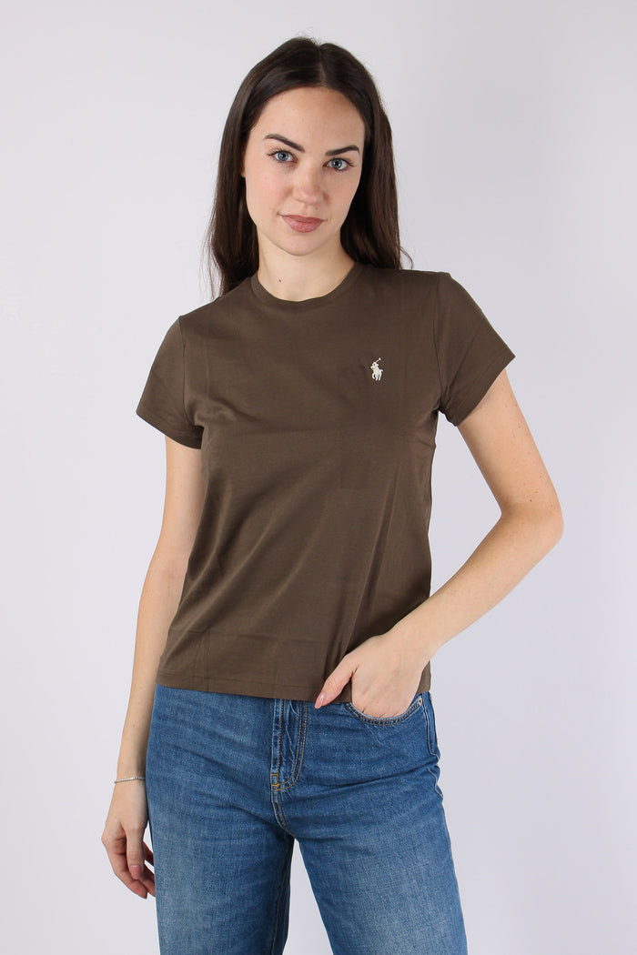 T-shirt Manica Corta Basica York Brown-2