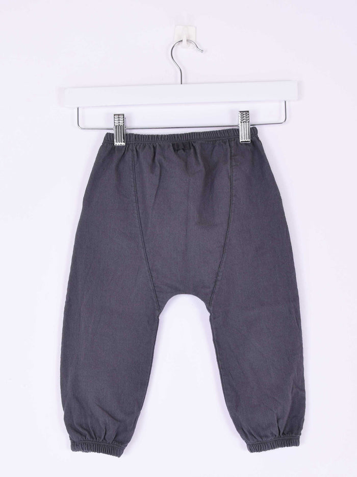Pantalone Fondo Elastico Antracite-2