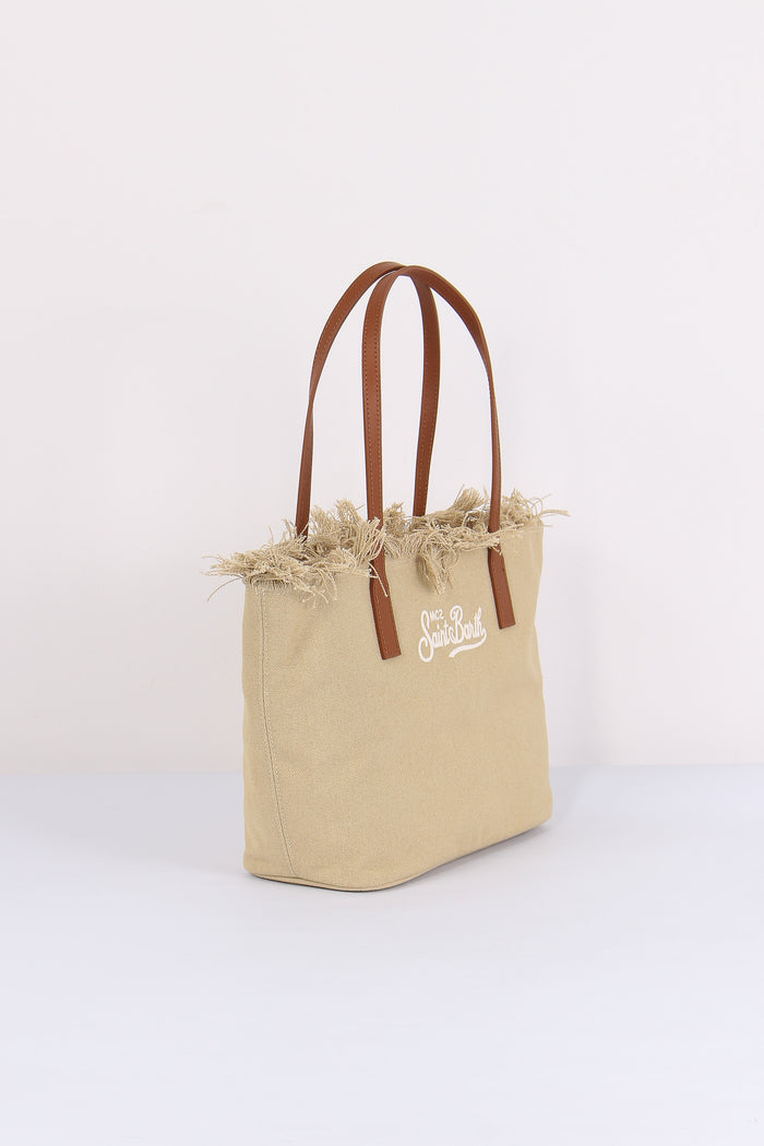 City Bag Mid Frange Beige-6