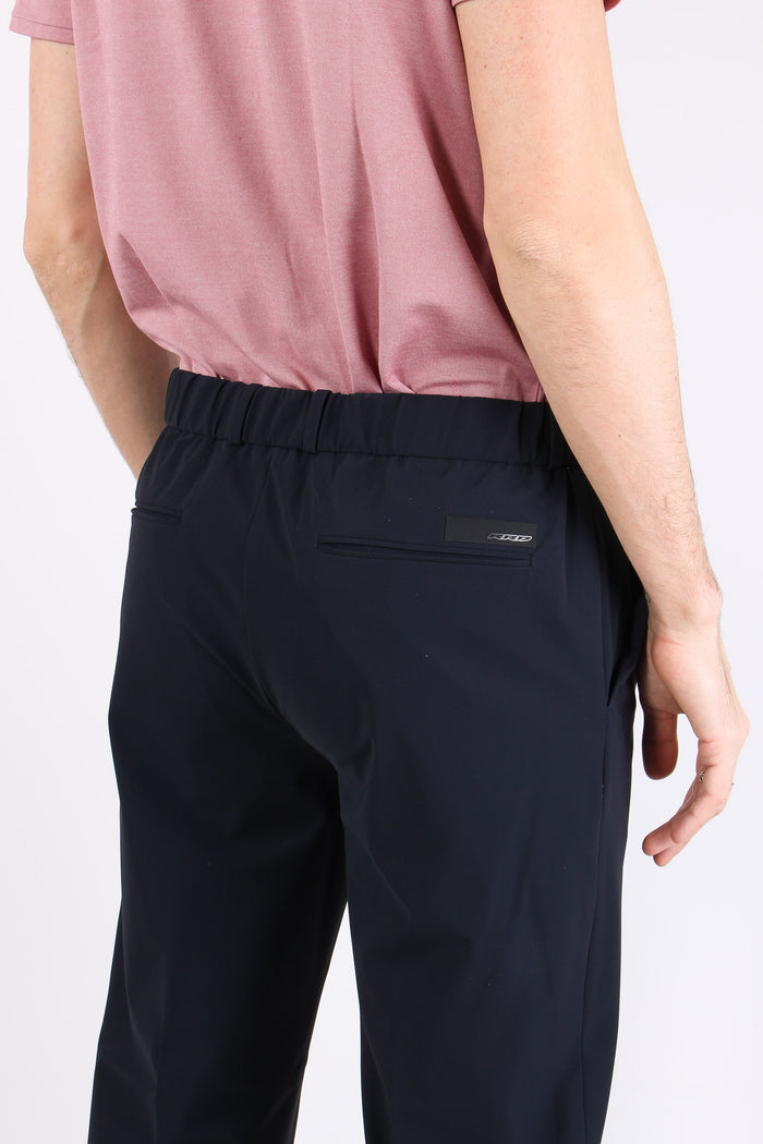 Pantalone Chino Elastico Blue-7