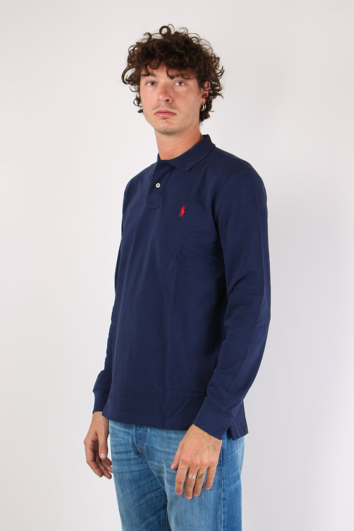 Polo M/l Cotone Newport Navy-3