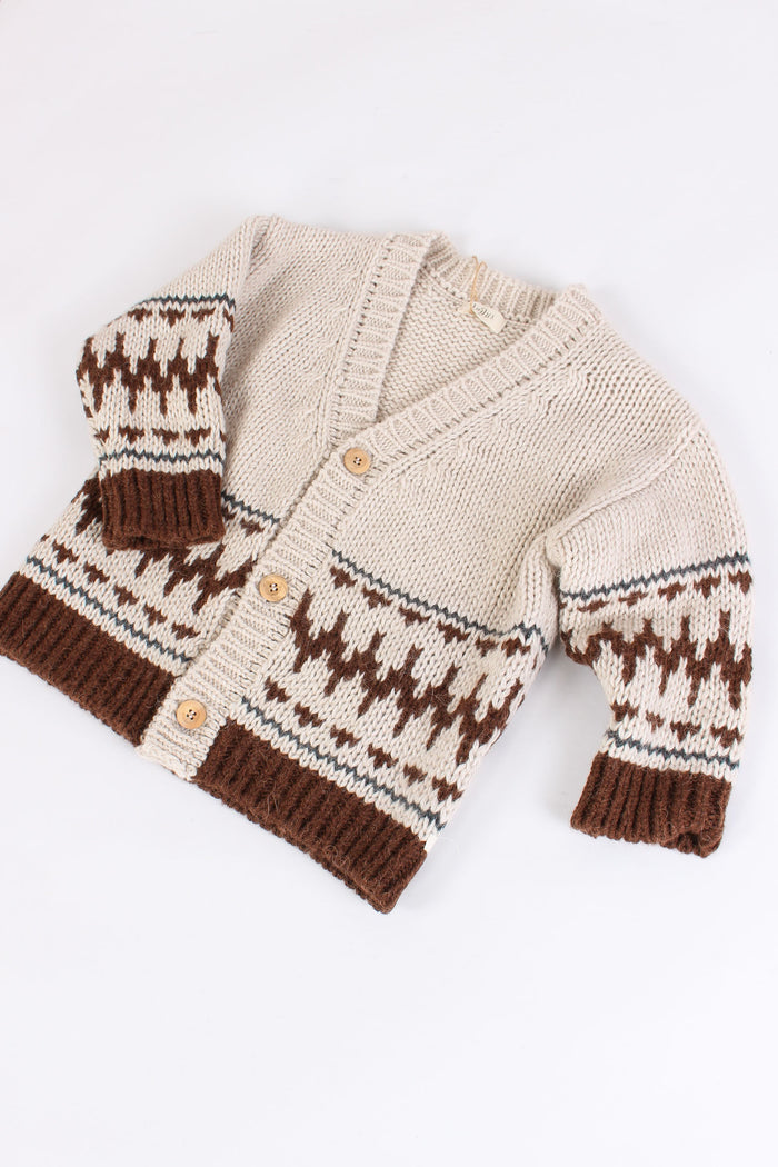 Cardigan Fantasia Norvegese Only-3