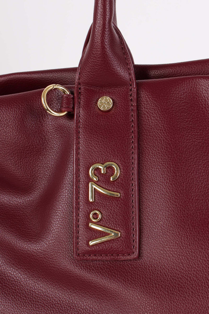 Matilda Shopping Charm Borsett Bordeaux-6