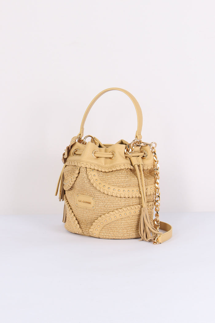 Secchiello Rafia Beige-7