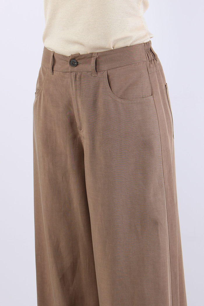 Pantalone 5 Tasche Tencell Biscotto-7