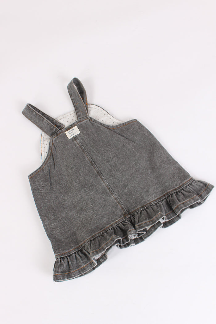 Salopette Denim Grey Denim-5