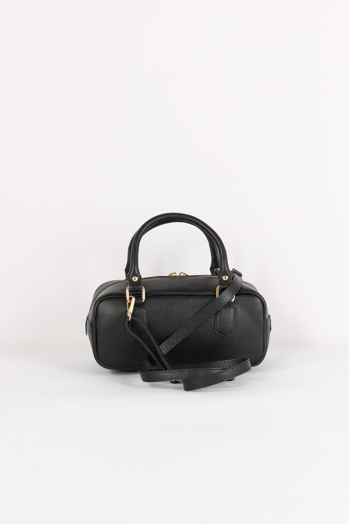 Maxi Bauletto Zip Nero-3