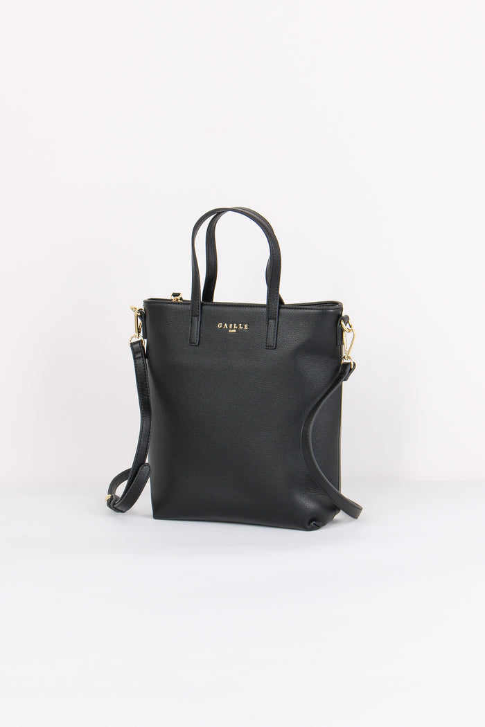 Mini Shopping Zip Nero-2