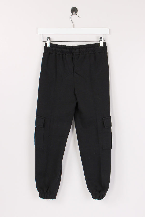 Pantalone Felpa Nero-2