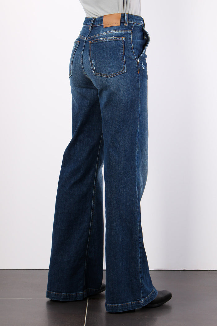 Jeans Palazzo Tasca America Medium Blue-4