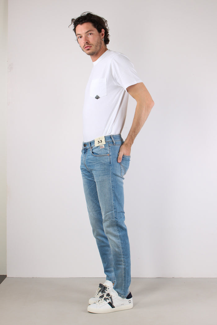Denim Slim Fit Denim Chiaro