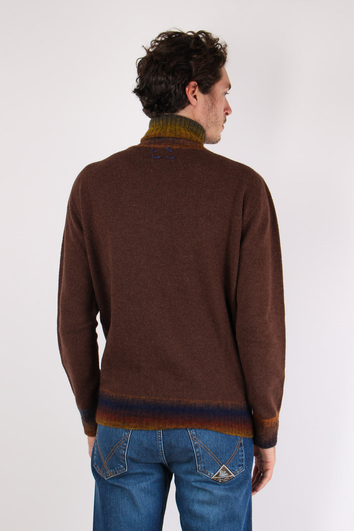 Collo Alto Polsino Sfumato Moro-5