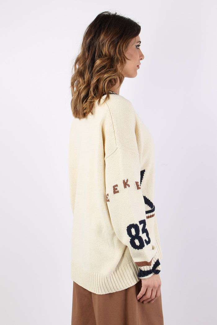 Wkdblasone Cardigan Scritte Dis Scriita-8