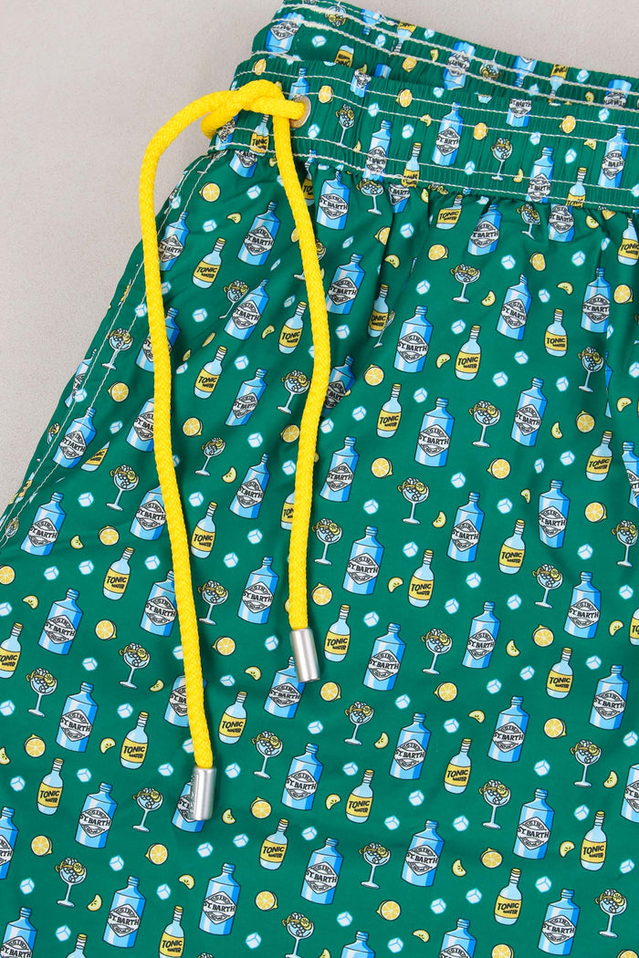 Costume Boxer Fantasia Verde-7