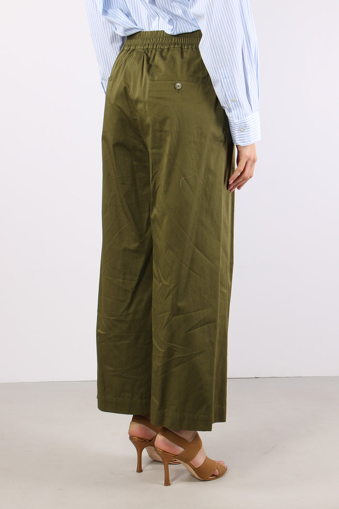 Golfo Pantalone Coulisse Rasatelo Kaki-5
