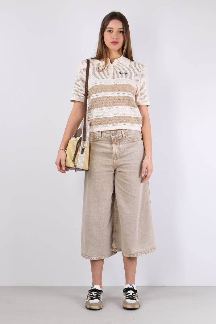 Polo Tricot Riga Beige-6