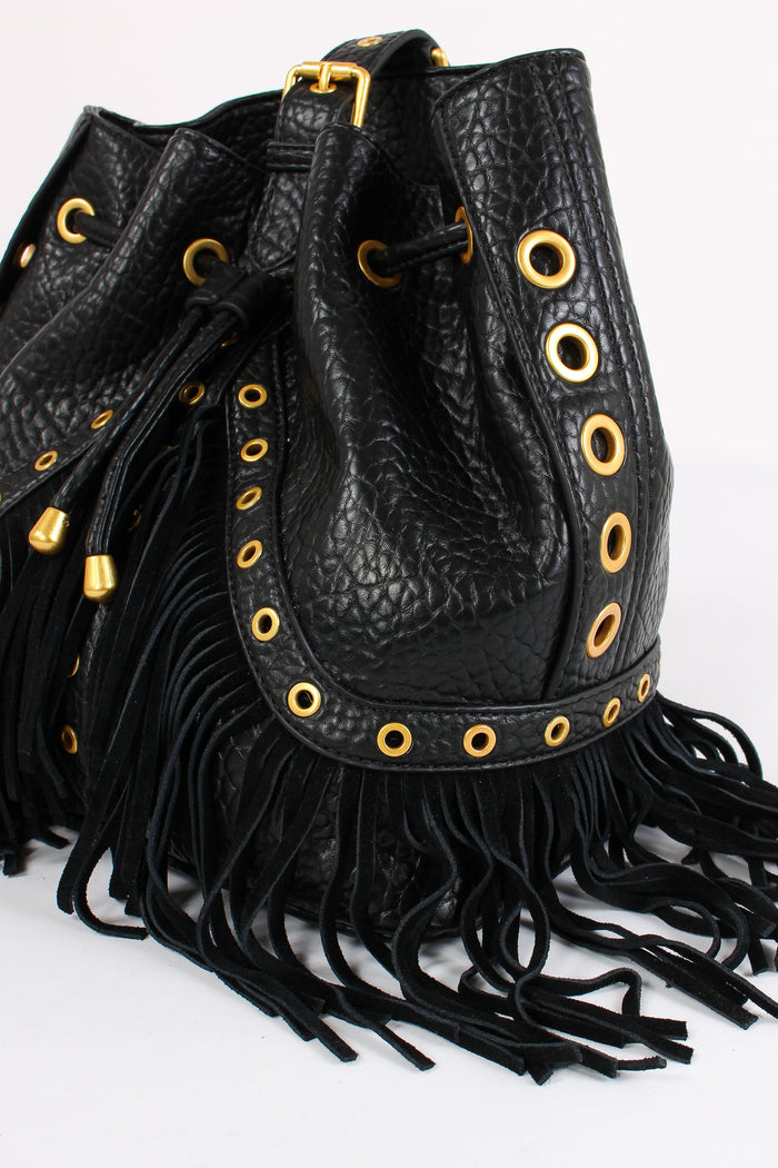 Secchiello Frange Occhiello Black-3