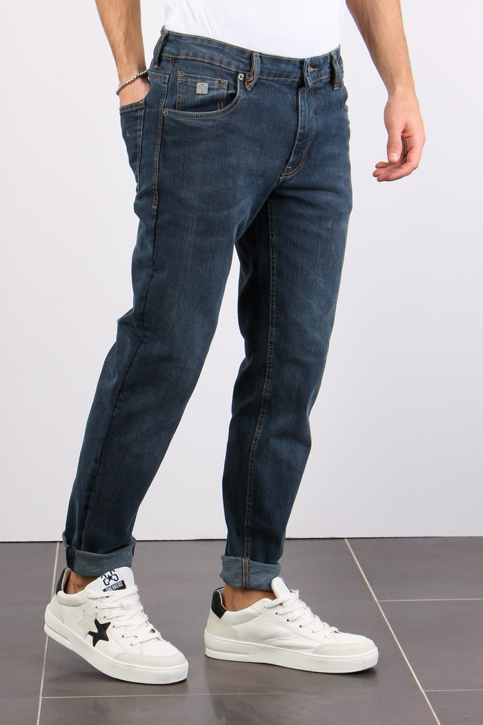 Jeans Superflex Denim Scuro-5