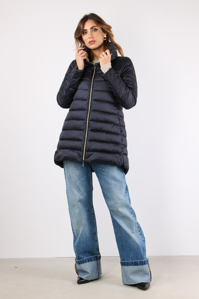 Lydia Giubbotto Svasato Blue Black