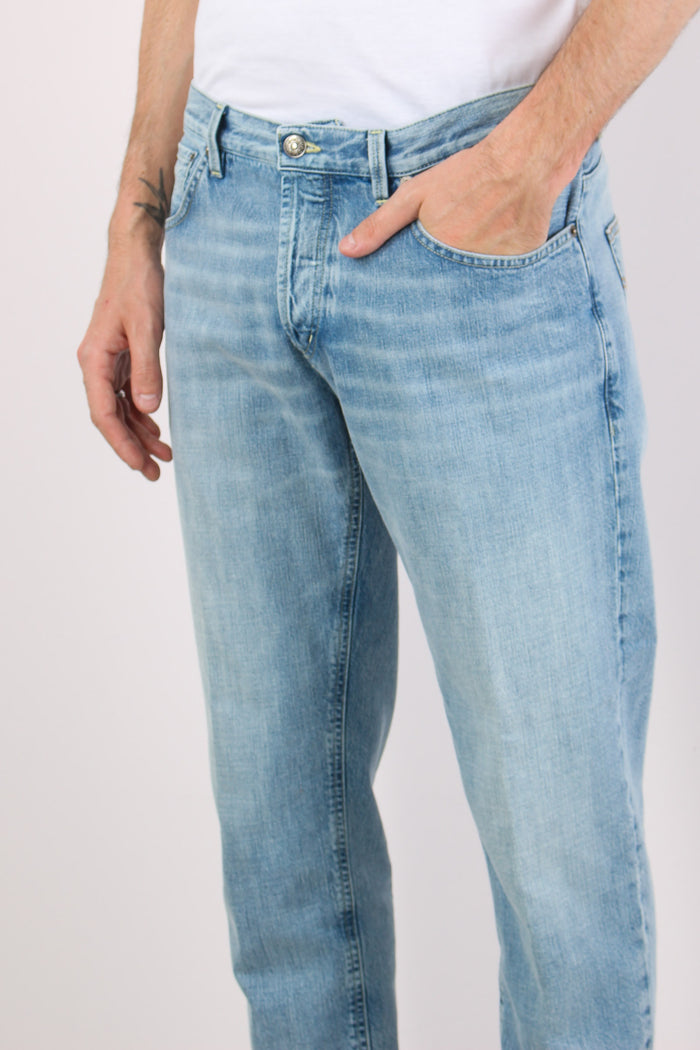 Brighton Denim Carrot Pulito Denim Chiaro-5