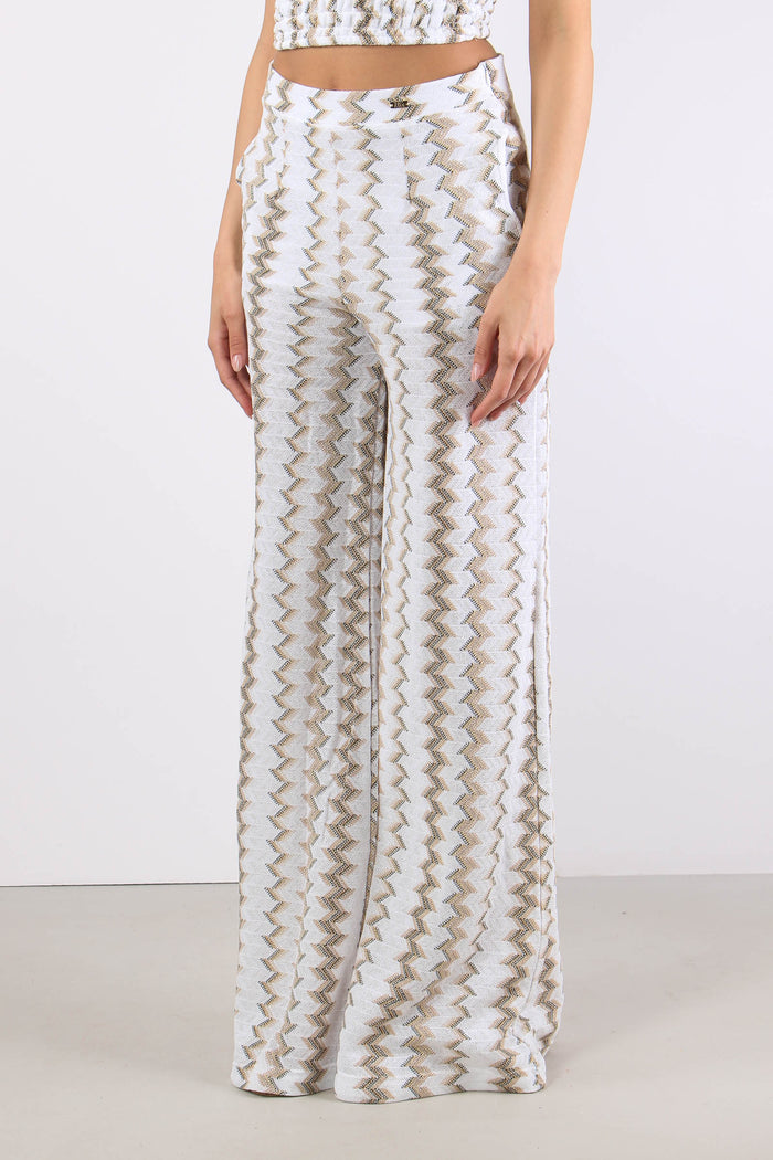 Pantalone Palazzo Jacquard Miami-3