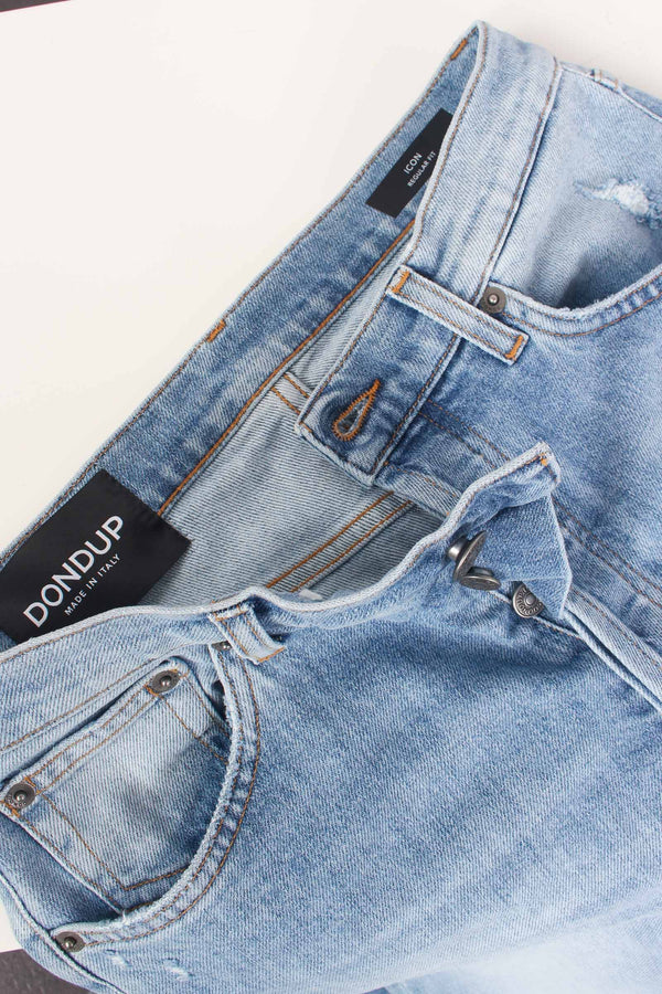 Icon Jeans Regular Denim Chiaro-2