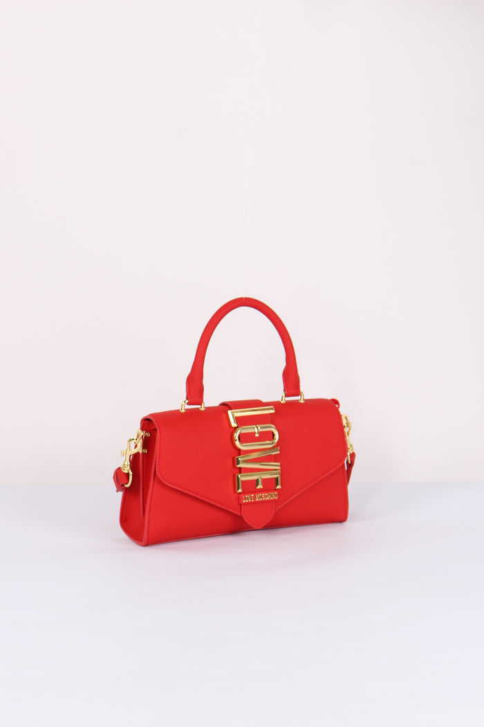 Pochette 1 Manico Maxi Logo Rosso-6