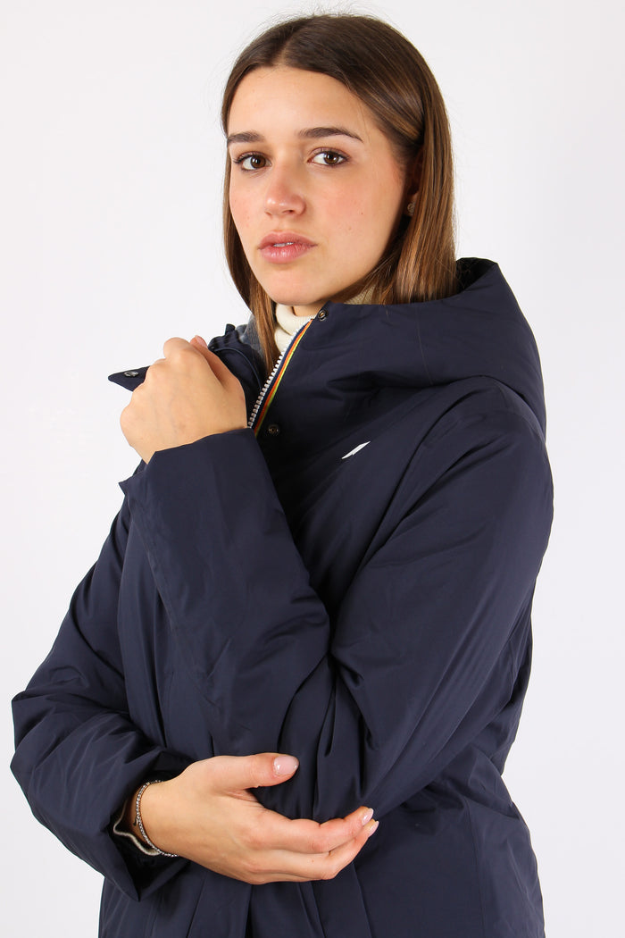 Giubbotto Lungo Marmotta Blue-6