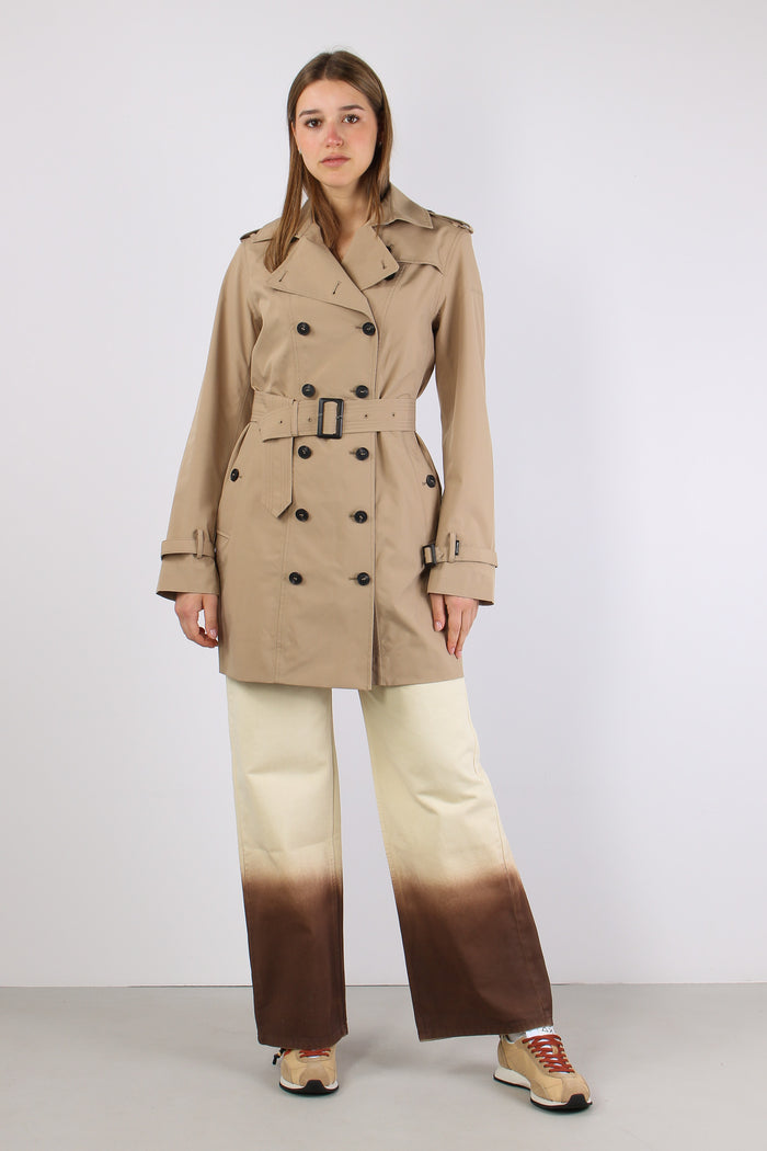 Audrey Trench Doppiopetto Stardust Beige-9