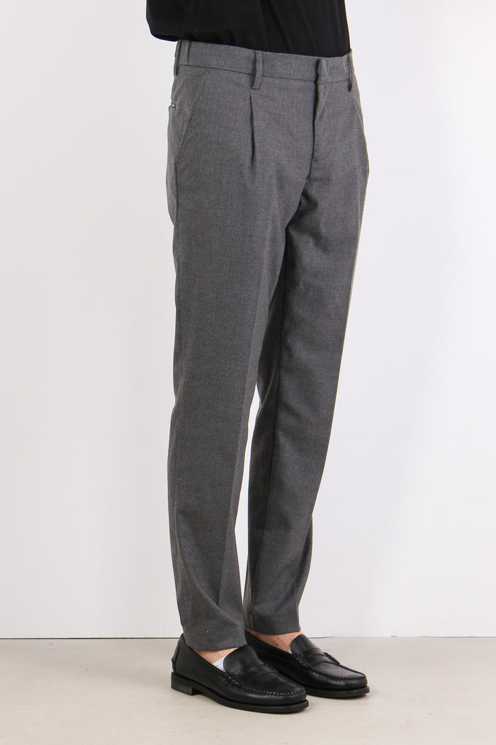 Pantalone Chino Pences Slim Asphalt Grey-6