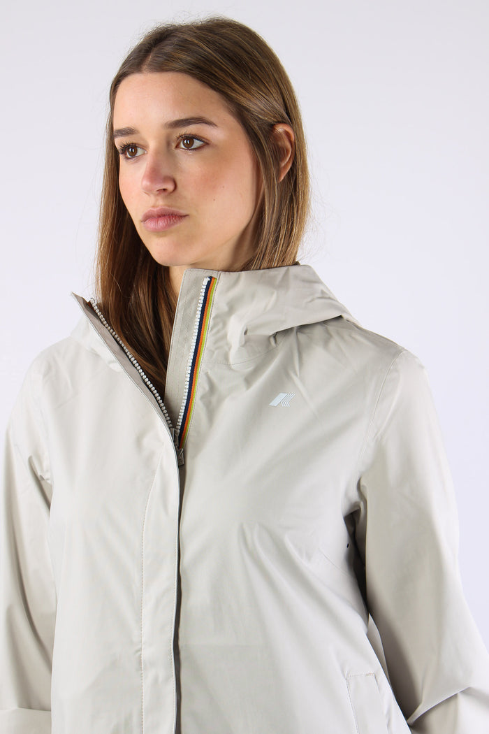 Giubbotto Medio Stretch Beige Lt-8