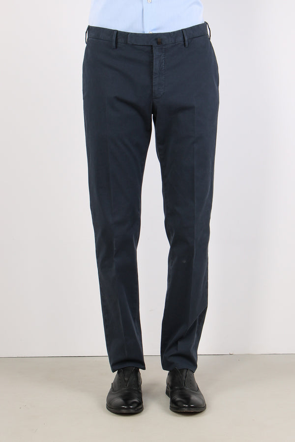 Pantalone Tasca America Tela Royal Blu-2