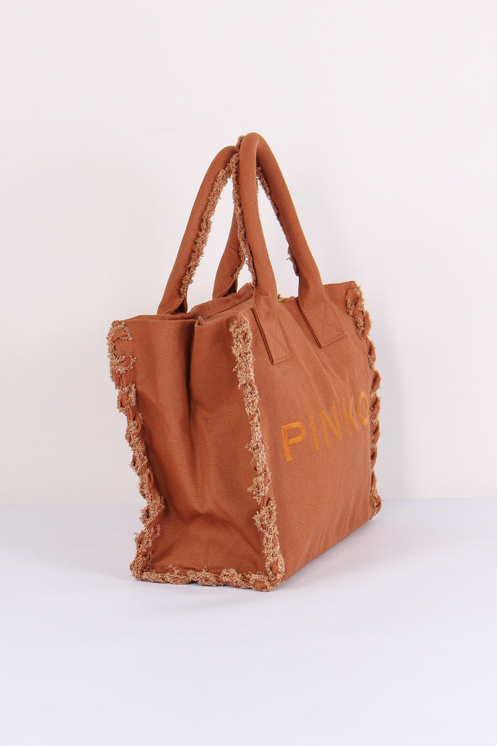 Shopping Beach Canvas Beige-5