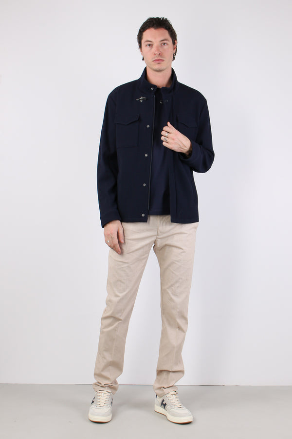 Feel Jacket Punto Milano Blu