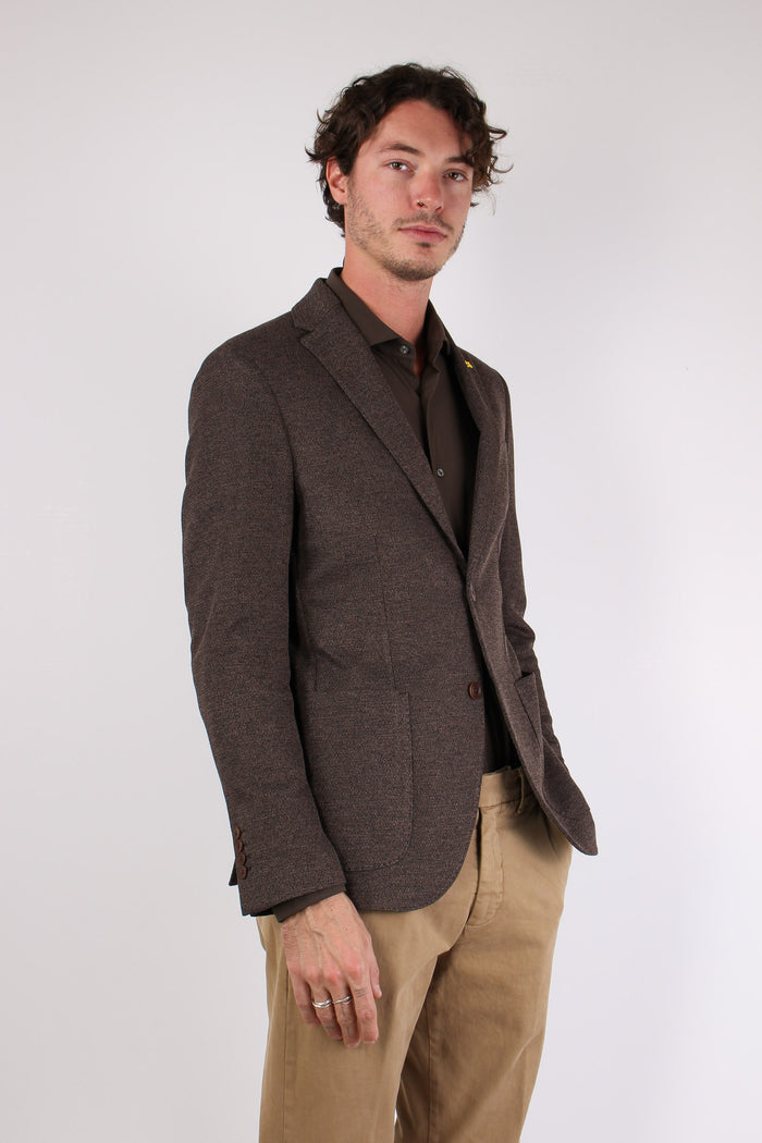 Giacca Tramata Moro-7