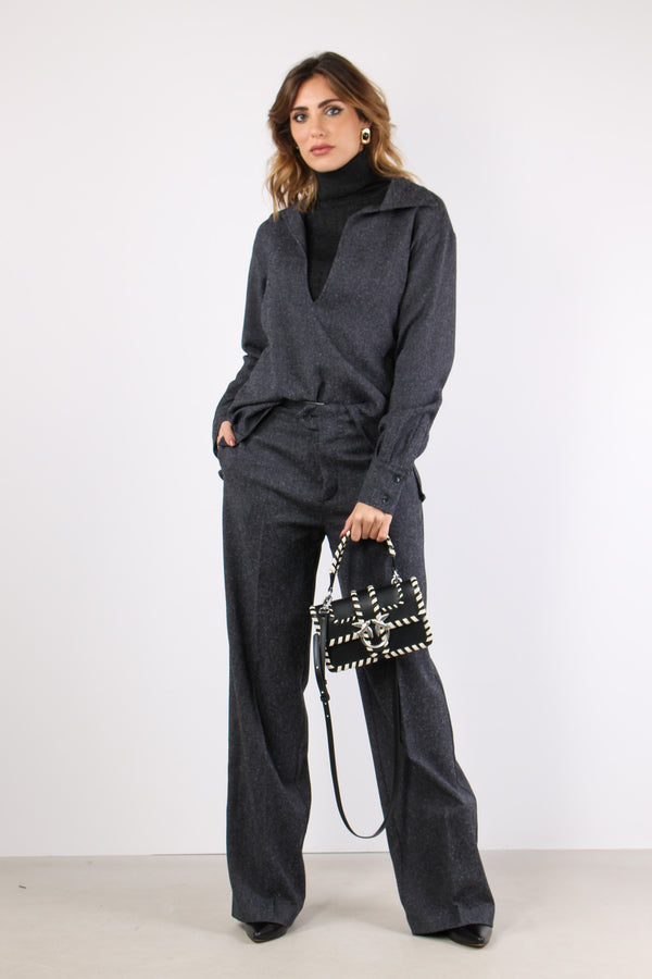 Pantalone Palazzo Graphite