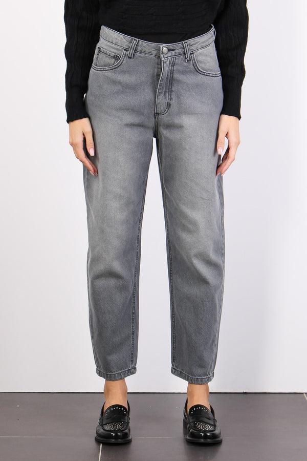 Denim Momfit Denim Grigio-2