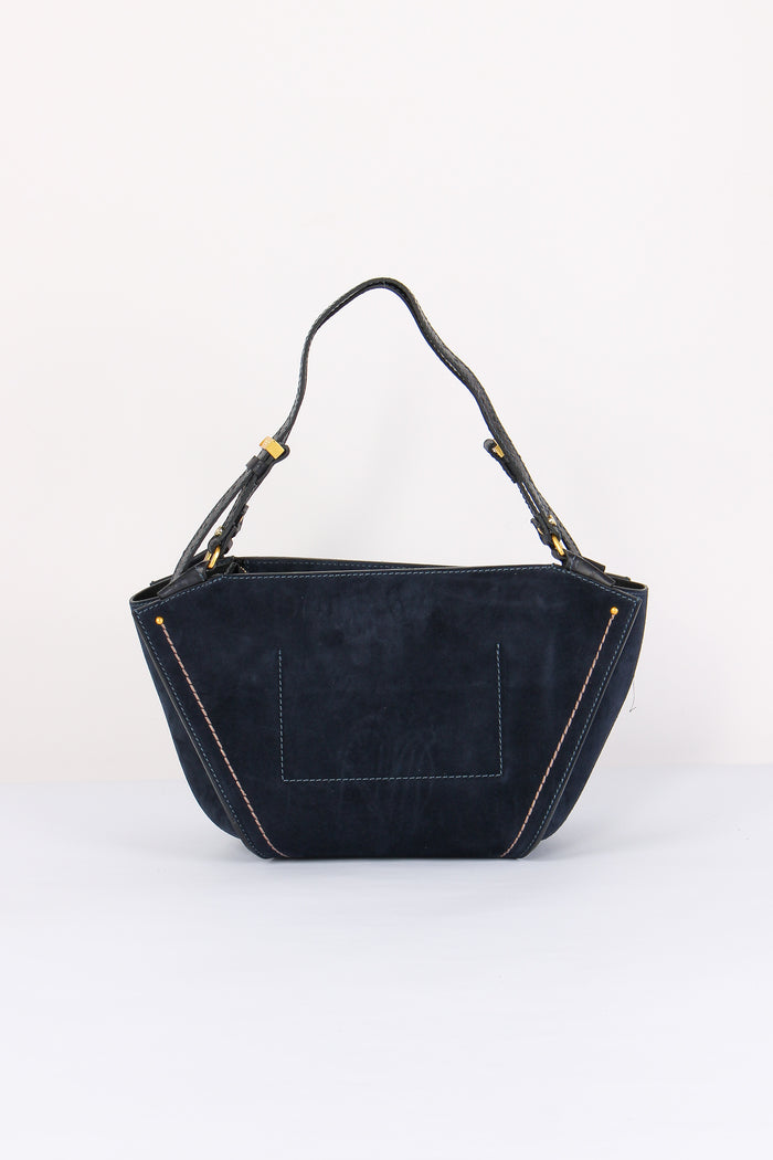 Bloom Shopping Suede Stampa Struzzo Notturno-3