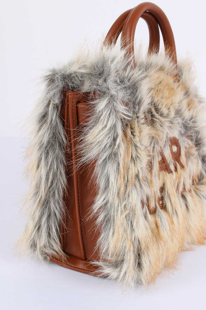 Mini Shopping Pelliccia Amber Fox-5