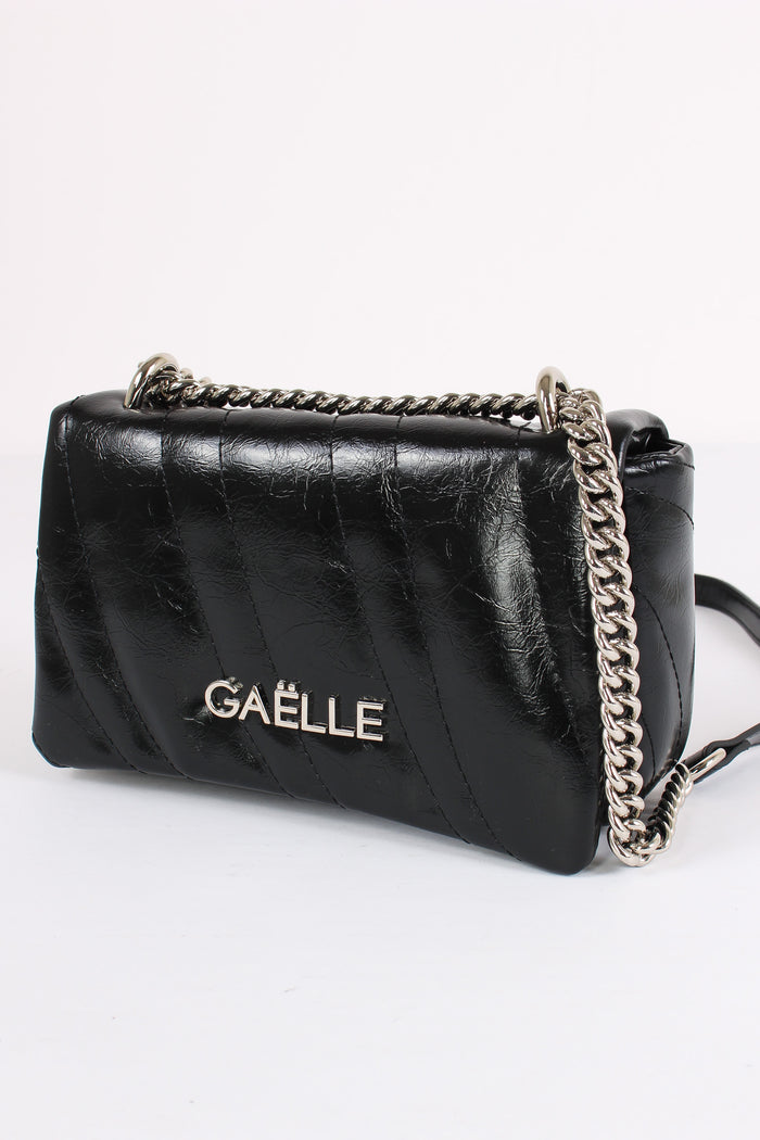 Tracolla Matelasse Vintage Nero-5