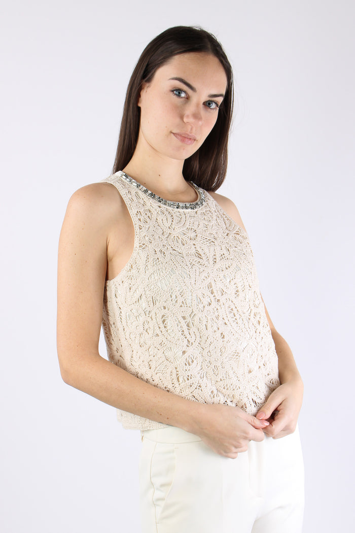 Top Corto Macrame Naturale-6