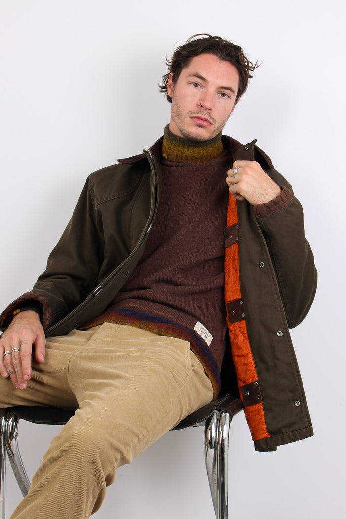 Cappotto 4 Ganci Canvas Militare-6