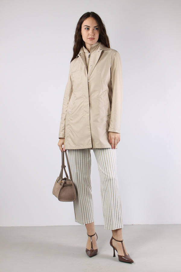 Morning Nylon Ricamo Sabbia