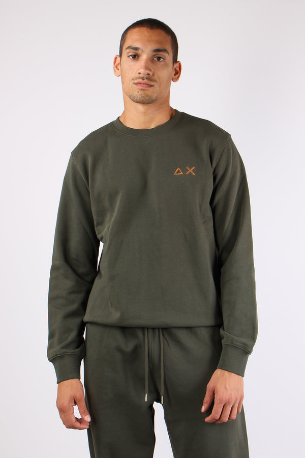 Felpa Girocollo Militare-2